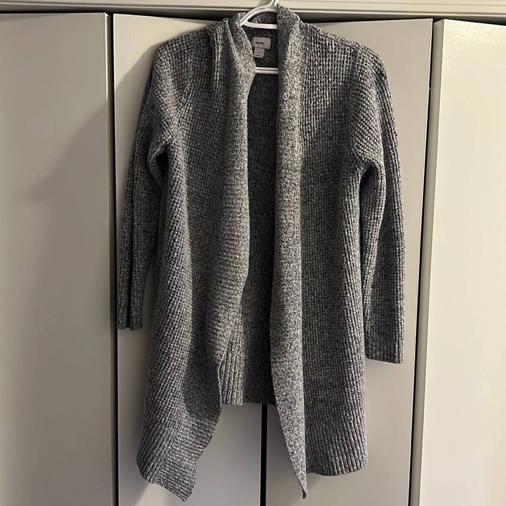 Gray Old Navy L Cardigan